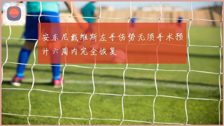 安东尼戴维斯左手伤势无须手术预计六周内完全恢复